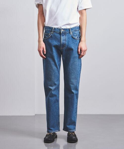 UNITED ARROWS（ユナイテッドアローズ）の「カイハラデニム ハードウォッシュ ストレート 5ポケット パンツ（デニムパンツ・メンズ・ライトブルー・S/M/L/XL）」の4枚目の写真