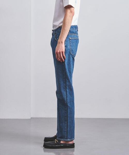 UNITED ARROWS（ユナイテッドアローズ）の「カイハラデニム ハードウォッシュ ストレート 5ポケット パンツ（デニムパンツ・メンズ・ライトブルー・S/M/L/XL）」の5枚目の写真