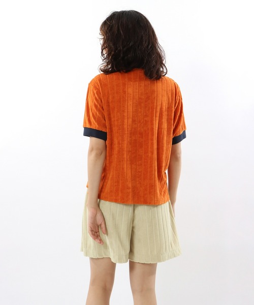 Champion(チャンピオン)の「【Champion/チャンピオン】レディース ポロシャツ(ポロシャツ・レディース・ベージュ/オレンジ系その他4/ダークネイビー/ダークグリーン系・MEDIUM/LARGE)」の16枚目の写真