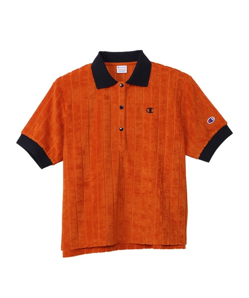 Champion(チャンピオン)の「【Champion/チャンピオン】レディース ポロシャツ(ポロシャツ・レディース・ベージュ/オレンジ系その他4/ダークネイビー/ダークグリーン系・MEDIUM/LARGE)」の20枚目の写真
