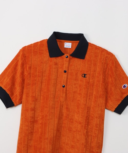 Champion(チャンピオン)の「【Champion/チャンピオン】レディース ポロシャツ(ポロシャツ・レディース・ベージュ/オレンジ系その他4/ダークネイビー/ダークグリーン系・MEDIUM/LARGE)」の22枚目の写真