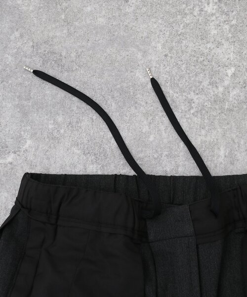 417 EDIFICE(フォーワンセブンエディフィス)の「【ジャケット1点+パンツ1点の2点セット】ウールライクジャージーセットアップ(セットアップ・メンズ・チャコールグレー/ネイビー・MEDIUM/LARGE/X-LARGE/SMALL)」の19枚目の写真