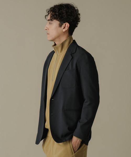 NANO universe（ナノユニバース）の「「NJ/CLUB」HOMESTOCK クラブテーラードジャケット（テーラードジャケット・メンズ・ネイビー・M/L）」の4枚目の写真