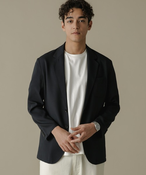 NANO universe（ナノユニバース）の「「NJ/CLUB」HOMESTOCK クラブテーラードジャケット（テーラードジャケット・メンズ・ネイビー・M/L）」の20枚目の写真