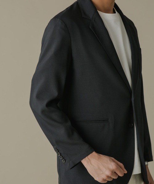 NANO universe（ナノユニバース）の「「NJ/CLUB」HOMESTOCK クラブテーラードジャケット（テーラードジャケット・メンズ・ネイビー・M/L）」の9枚目の写真
