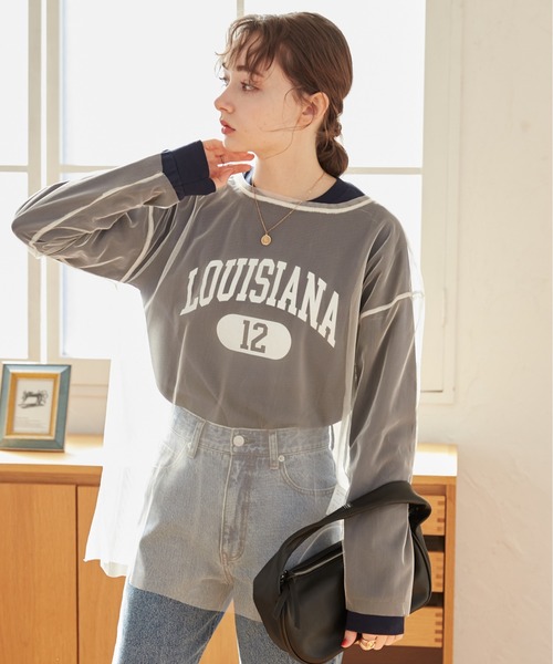 COCODEAL チュールビスチェセットプルオーバー セール】チュールビスチェ付プルオーバー（Tシャツ/カットソー