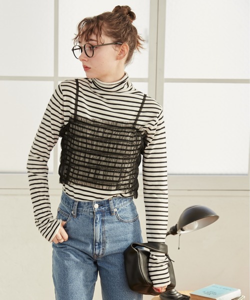 COCODEAL チュールビスチェセットプルオーバー COCO DEAL チュールビスチェセットプルオーバー ¥13,200税込