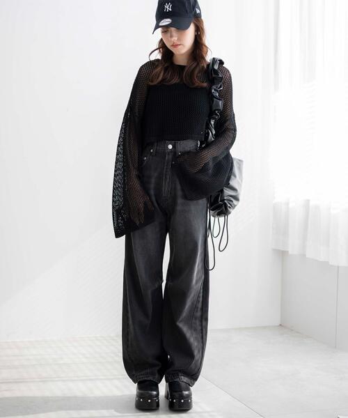 WEGO（ウィゴー）の「WEGO/スタッズ付きサボサンダル（サンダル・レディース・ブラック・LARGE/MEDIUM）」の9枚目の写真