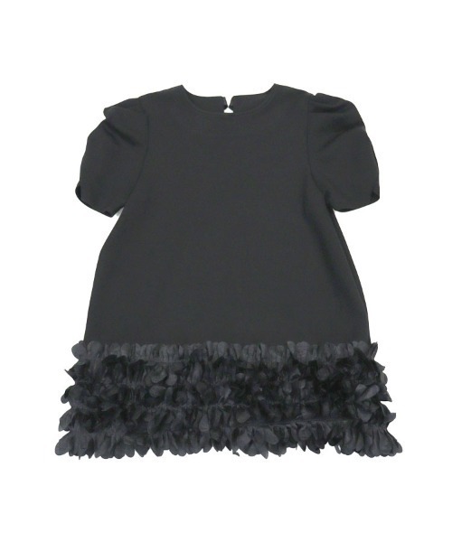 DONOBAN（ドノバン）の「ギャザースリーブフラワートップス（Tシャツ/カットソー・レディース・ブラック/ホワイト・FREE）」の10枚目の写真