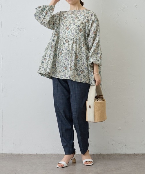 BEARDSLEY（ビアズリー）の「花更紗ギャザーブラウス（シャツ