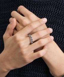 JUNRED | ital. from JUNRed / moon chain ring(リング)