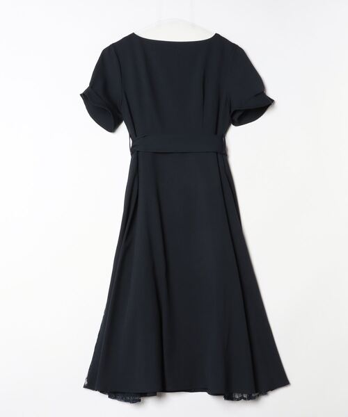 ASTORIA ODIER(アストリアオディール)の「スクエアネックサイドレースワンピース(ワンピース・レディース・サックスブルー/ネイビー/ラベンダー/ベージュ・SMALL/MEDIUM/LARGE)」の5枚目の写真