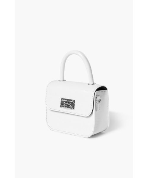 FOREVER 21（フォーエバー トゥエンティーワン）の「フラップミニバッグ（ショルダーバッグ・レディース・ホワイト/イエロー・FREE）」の7枚目の写真