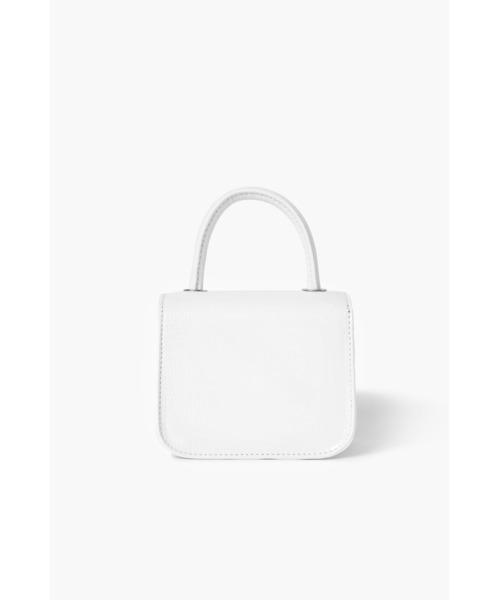 FOREVER 21（フォーエバー トゥエンティーワン）の「フラップミニバッグ（ショルダーバッグ・レディース・ホワイト/イエロー・FREE）」の8枚目の写真