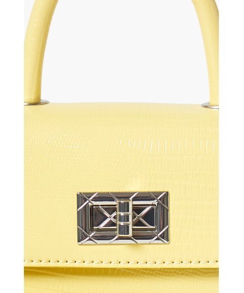 FOREVER 21（フォーエバー トゥエンティーワン）の「フラップミニバッグ（ショルダーバッグ・レディース・ホワイト/イエロー・FREE）」の6枚目の写真