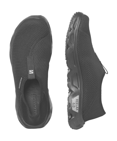 SALOMON(サロモン)の「SALOMON/サロモン REELAX MOC 6.0 メンズ スリッポン リカバリー L47111500(スリッポン・メンズ・ブラック・27.0cm/27.5cm/28.0cm/26.0cm/26.5cm)」の6枚目の写真