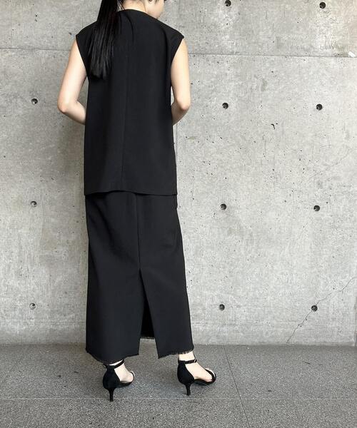 Liesse（リエス）の「クルーネックベスト（セットアップ対応）（その他 