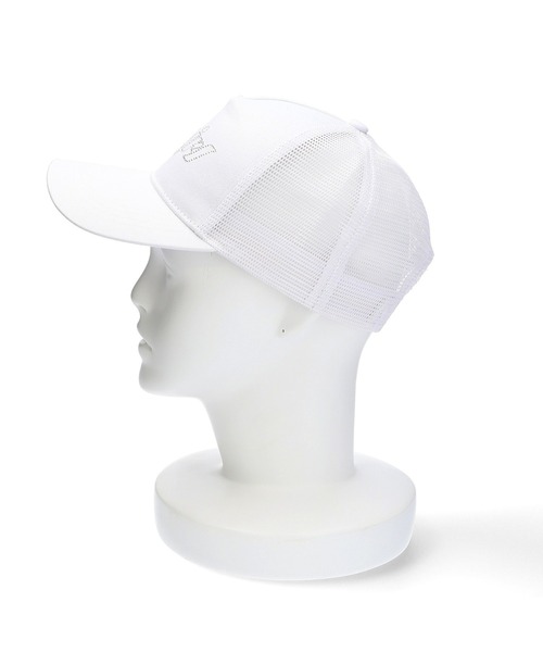 X-girl（エックスガール）の「RHINESTONE LOGO TRUCKER CAP（キャップ・レディース・ブラック/ホワイト・ONE SIZE）」の19枚目の写真