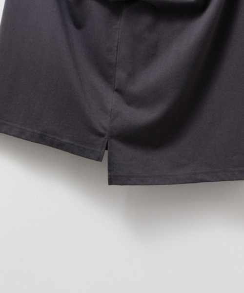 NAVY（ネイビー）の「NAVY 5分袖メッセージTシャツ（Tシャツ/カットソー・レディース・ホワイト/ブルー系その他/チャコールグレー・S/M/L/XL）」の10枚目の写真