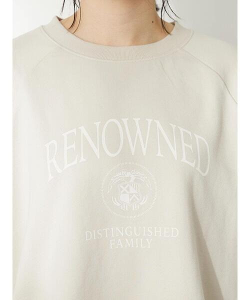 CRAFT STANDARD BOUTIQUE（クラフトスタンダードブティック）の「ミニ裏毛ロゴロンTee（Tシャツ/カットソー・レディース・アイボリー/ベージュ/ネイビー・FREE）」の11枚目の写真