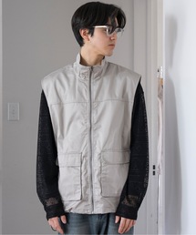 COLIN:T/C TWILL STAND VEST / ツイル スタンド ベスト
