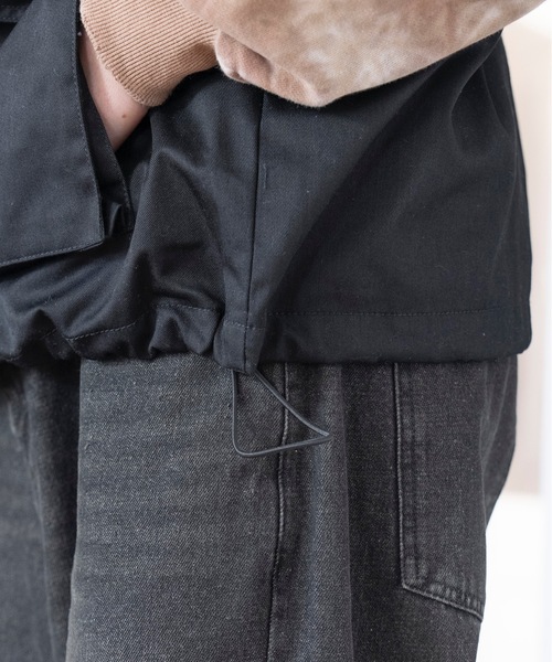 COLIN(コリン)の「COLIN:T/C TWILL STAND VEST / ツイル スタンド ベスト(ベスト・メンズ・オフホワイト/ブラック・M/L)」の8枚目の写真