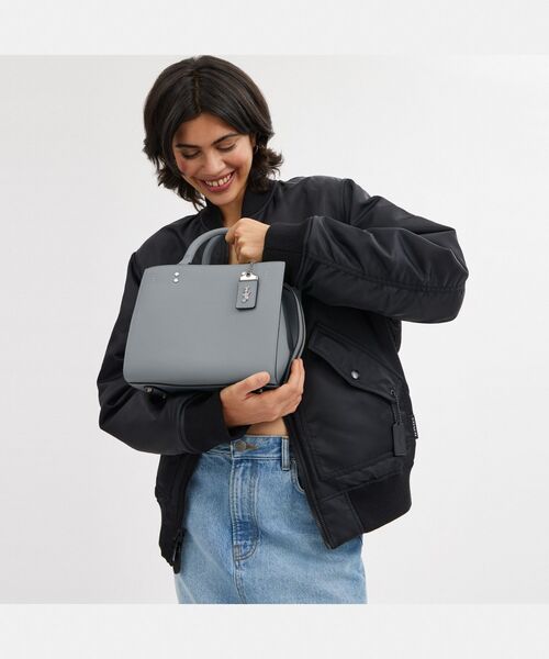 coach ローグ25ショルダーバッグ★コーチ ローグ 25・リジェネラティブ レザー （ショルダーバッグ