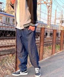 シェフパンツ ワイドチノパンツ アンクル丈 NEOSARTIC