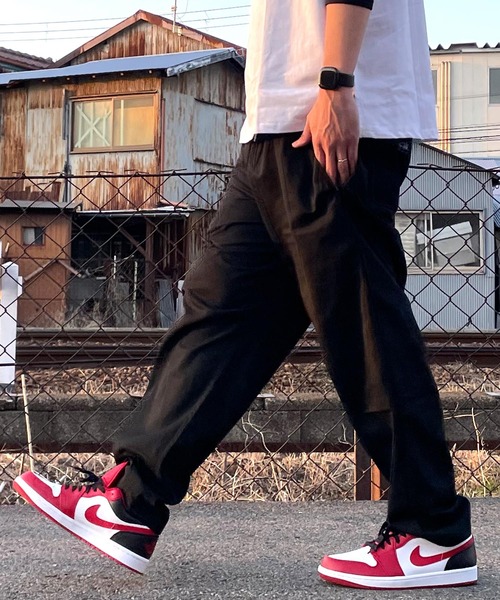 ARCADE(アーケード)の「シェフパンツ ワイドチノパンツ アンクル丈 NEOSARTIC(チノパンツ・メンズ・ブラック/カーキ/オフホワイト/ブラック系その他/グレー系カモフラージュ/チャコール/ブルー系その他/チェック/ストライプ/ベージュ・M/L/LL)」の1枚目の写真