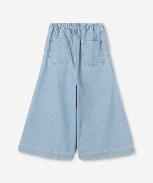 DANTON(ダントン)の「DANTON | デニム イージータックパンツ WOMEN(デニムパンツ・レディース・ライトブルー/インディゴブルー・36)」の4枚目の写真