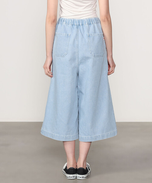 DANTON(ダントン)の「DANTON | デニム イージータックパンツ WOMEN(デニムパンツ・レディース・ライトブルー/インディゴブルー・36)」の13枚目の写真