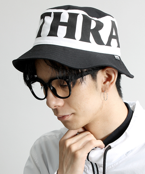 THRASHER（スラッシャー）の「∴WEGO/ THRASHERバケットハット（ハット・メンズ・ホワイト/ブラック・FREE）」の2枚目の写真