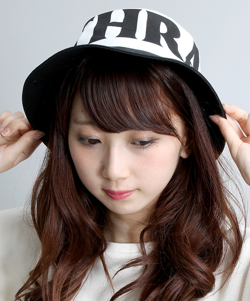 THRASHER（スラッシャー）の「∴WEGO/ THRASHERバケットハット（ハット・メンズ・ホワイト/ブラック・FREE）」の3枚目の写真