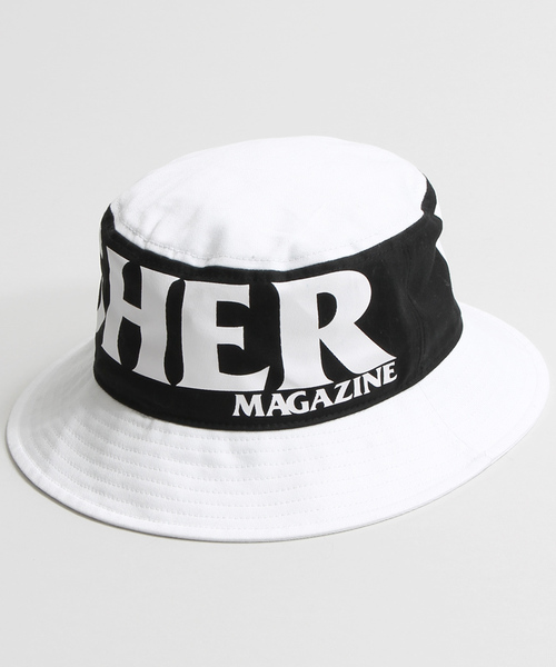 THRASHER（スラッシャー）の「∴WEGO/ THRASHERバケットハット（ハット・メンズ・ホワイト/ブラック・FREE）」の4枚目の写真