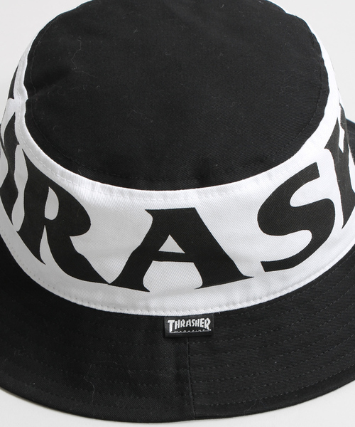 THRASHER（スラッシャー）の「∴WEGO/ THRASHERバケットハット（ハット・メンズ・ホワイト/ブラック・FREE）」の9枚目の写真