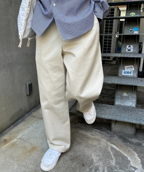 CIAOPANIC(チャオパニック)の「【ZOZO限定】ワイドチノパンツ(チノパンツ・メンズ・ブラック/ベージュ/ブラウン/キャメル/ライトベージュ・S/M/L/XL/XS)」の7枚目の写真