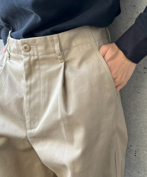 CIAOPANIC(チャオパニック)の「【ZOZO限定】ワイドチノパンツ(チノパンツ・メンズ・ブラック/ベージュ/ブラウン/キャメル/ライトベージュ・S/M/L/XL/XS)」の15枚目の写真