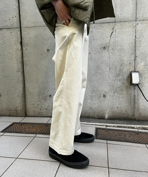 CIAOPANIC(チャオパニック)の「【ZOZO限定】ワイドチノパンツ(チノパンツ・メンズ・ブラック/ベージュ/ブラウン/キャメル/ライトベージュ・S/M/L/XL/XS)」の10枚目の写真