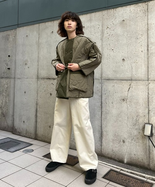 CIAOPANIC(チャオパニック)の「【ZOZO限定】ワイドチノパンツ(チノパンツ・メンズ・ブラック/ベージュ/ブラウン/キャメル/ライトベージュ・S/M/L/XL/XS)」の9枚目の写真