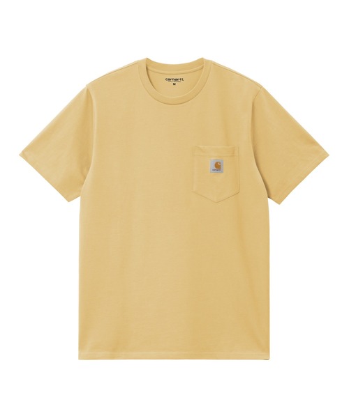 Carhartt WIP(カーハートダブリューアイピー)の「S/S POCKET T-SHIRT(Tシャツ/カットソー・メンズ・ベージュ/ダークベージュ/ホワイト/ダークネイビー/ブラック・SMALL/MEDIUM/LARGE/X-LARGE)」の4枚目の写真