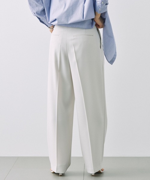 BABYLONE（バビロン）の「カルゼタックパンツ（その他パンツ・レディース・ブラック/オフホワイト・36inch/38inch）」の20枚目の写真