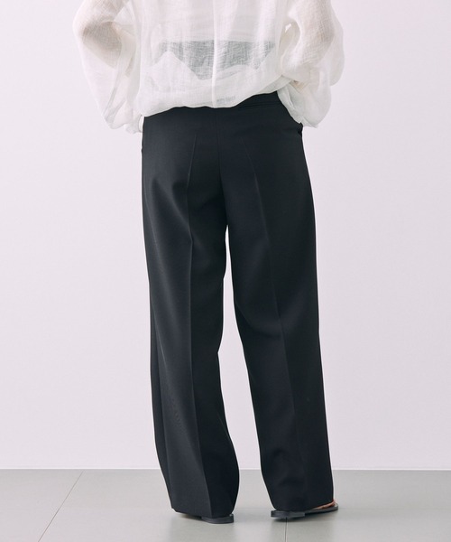 BABYLONE（バビロン）の「カルゼタックパンツ（その他パンツ・レディース・ブラック/オフホワイト・36inch/38inch）」の16枚目の写真
