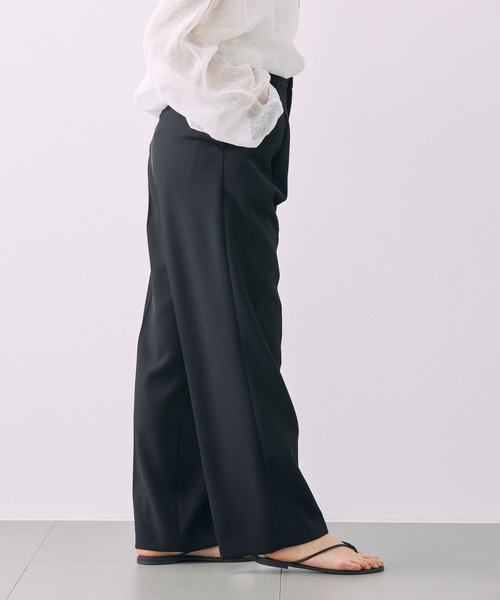 BABYLONE（バビロン）の「カルゼタックパンツ（その他パンツ・レディース・ブラック/オフホワイト・36inch/38inch）」の17枚目の写真