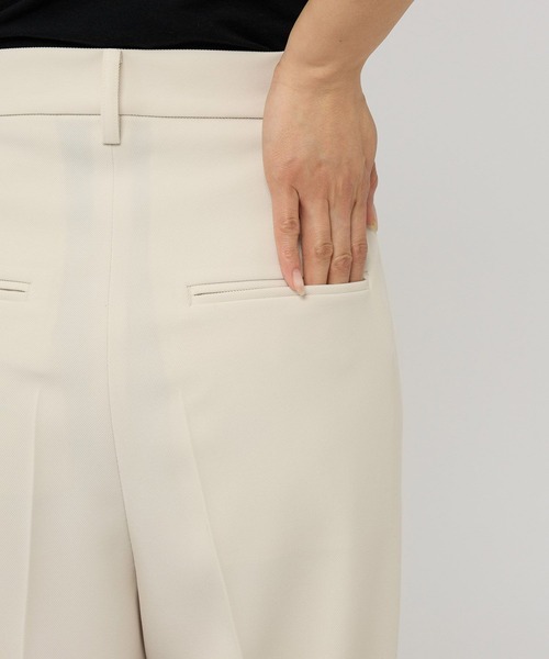 BABYLONE（バビロン）の「カルゼタックパンツ（その他パンツ・レディース・ブラック/オフホワイト・36inch/38inch）」の10枚目の写真