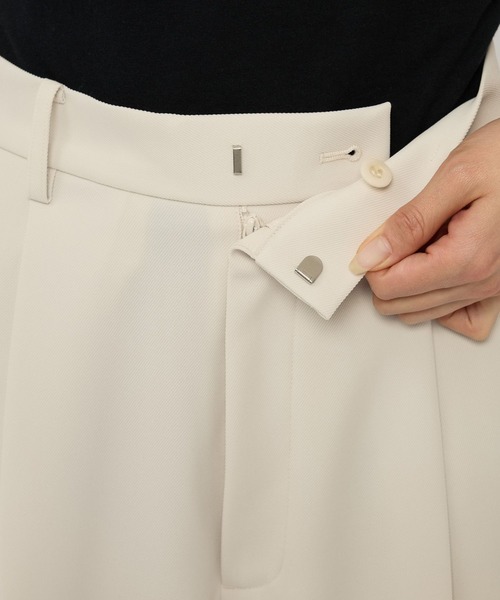 BABYLONE（バビロン）の「カルゼタックパンツ（その他パンツ・レディース・ブラック/オフホワイト・36inch/38inch）」の13枚目の写真