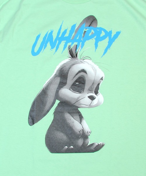 tシャツ UNHAPPY BUNNY Tシャツ レディース メンズ UNHAPPY BUNNY Tシャツ（Tシャツ/カットソー）｜MILKBOY（ミルク