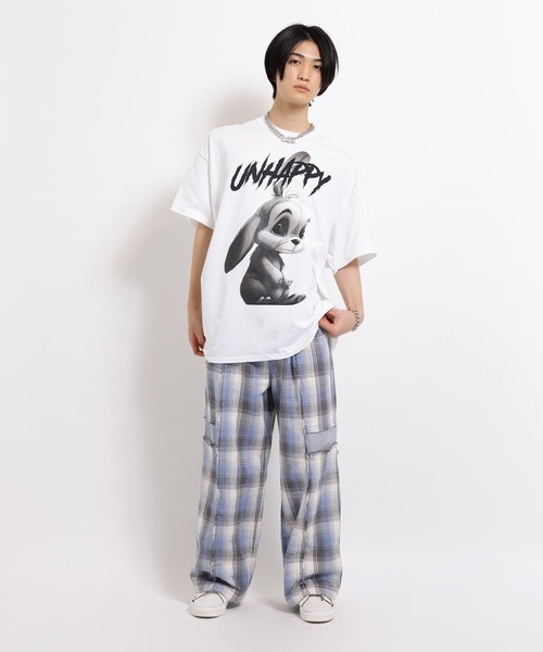 tシャツ UNHAPPY BUNNY Tシャツ レディース メンズ UNHAPPY BUNNY TEE - MILK MILKBOY OFFICIAL ONLINE SHOP | milk