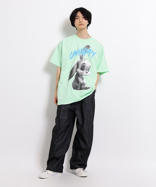 tシャツ UNHAPPY BUNNY Tシャツ レディース メンズ UNHAPPY BUNNY Tシャツ（Tシャツ/カットソー）｜MILKBOY（ミルク