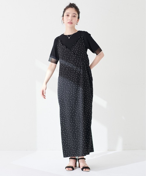 natural couture(ナチュラルクチュール)の「袖口シアー強撚リブニット(ニット/セーター・レディース・ピンク/グリーン/ライトグレー/ベージュ/ラベンダー/グレイッシュベージュ/ブラック・FREE)」の12枚目の写真