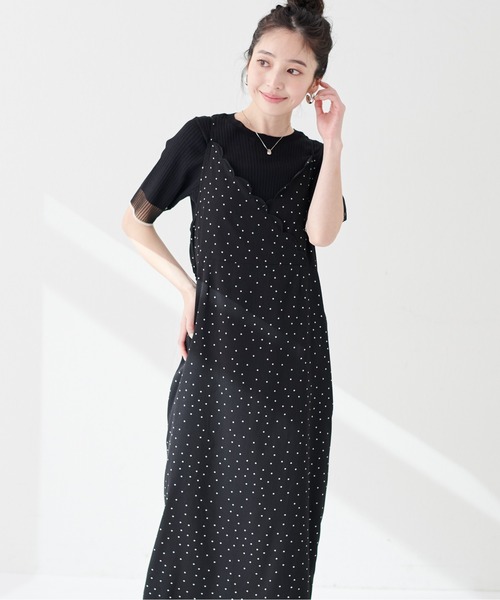 natural couture(ナチュラルクチュール)の「袖口シアー強撚リブニット(ニット/セーター・レディース・ピンク/グリーン/ライトグレー/ベージュ/ラベンダー/グレイッシュベージュ/ブラック・FREE)」の11枚目の写真